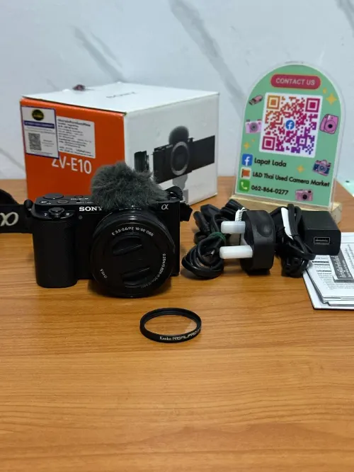 Sony ZV-E10 พร้อมเลนส์ Kit 16-50mm OSS